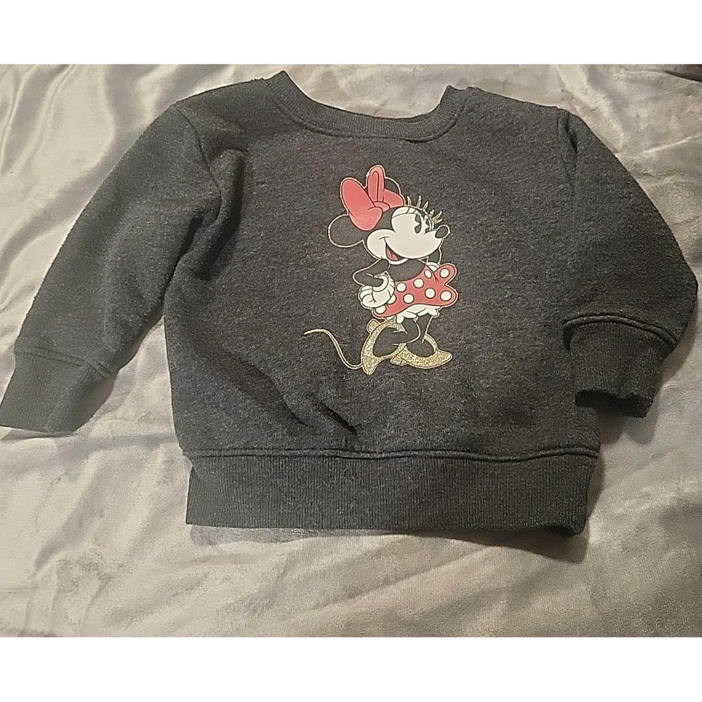 disney jumping beans minnie‎ mouse toddler sweatshirt 12m